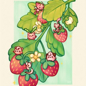 Print Strawberry Pokemon